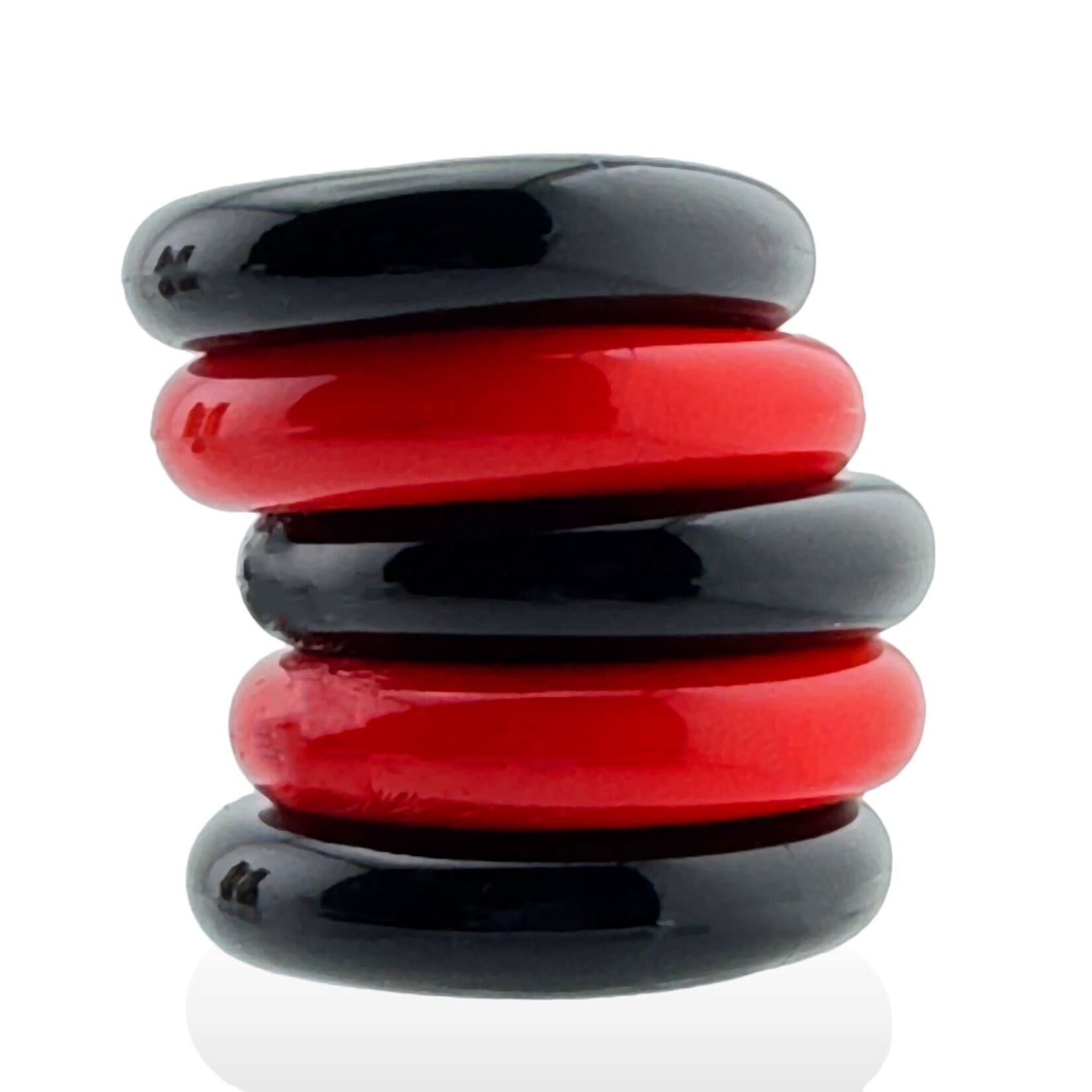 HunkyJunk Hunkyjunk Jacker 5 Stack Super-Strong Cockrings (5 Pack)