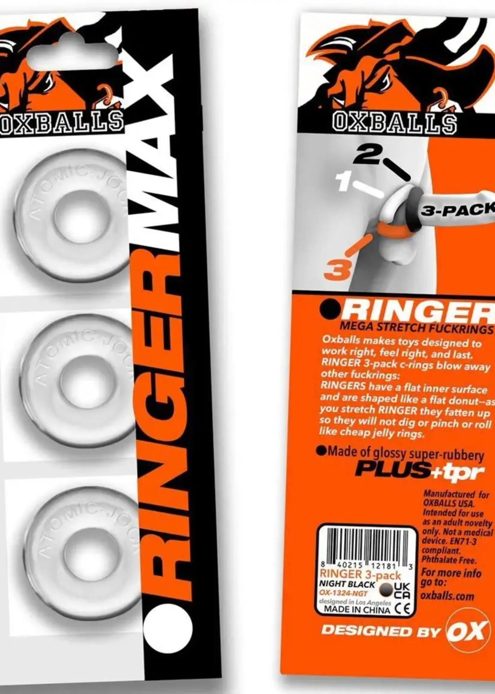 Oxballs Ringer Max 3-Pack