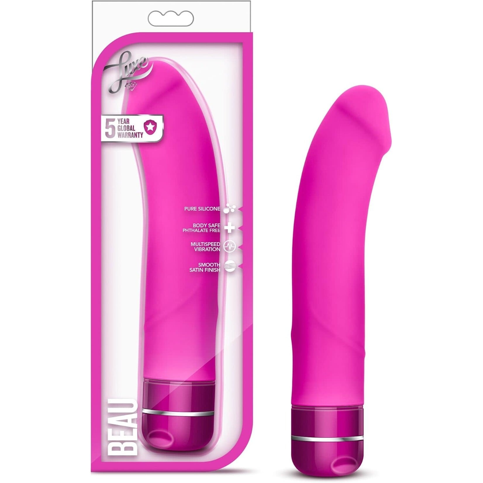 Blush Novelties Luxe Beau Fuchsia