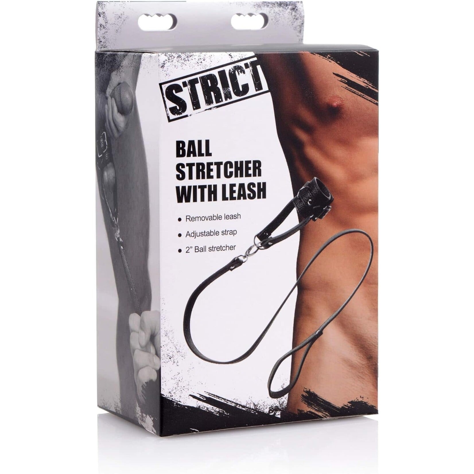 XR Brands Strict Ball Stretcher With Leash