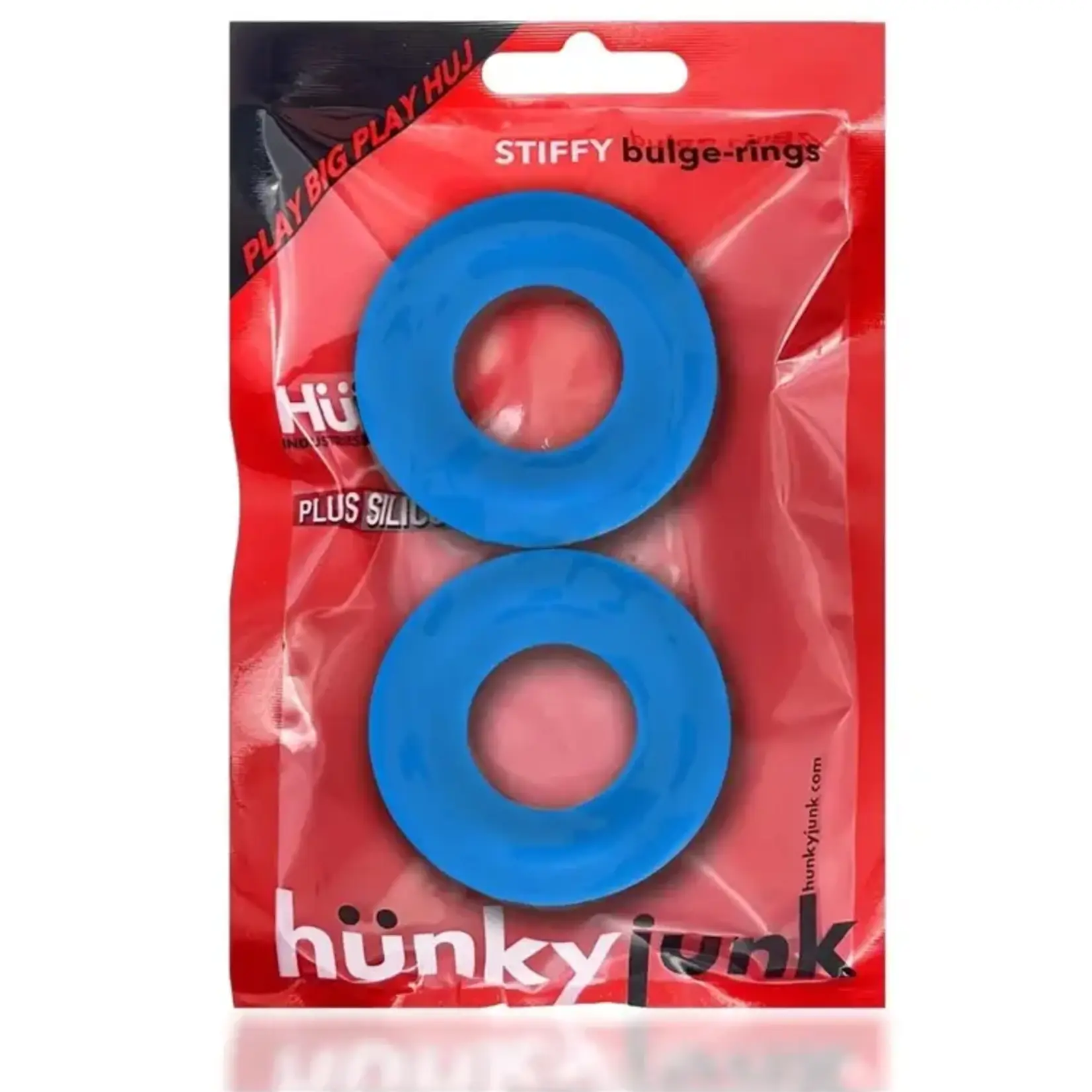 HunkyJunk Hunkyjunk Stiffy Bulge Silicone Cock Rings (2 pack)