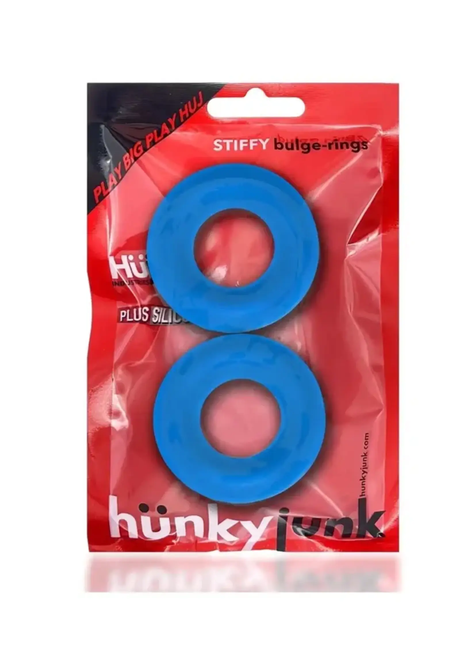 HunkyJunk Hunkyjunk Stiffy Bulge Silicone Cock Rings (2 pack)