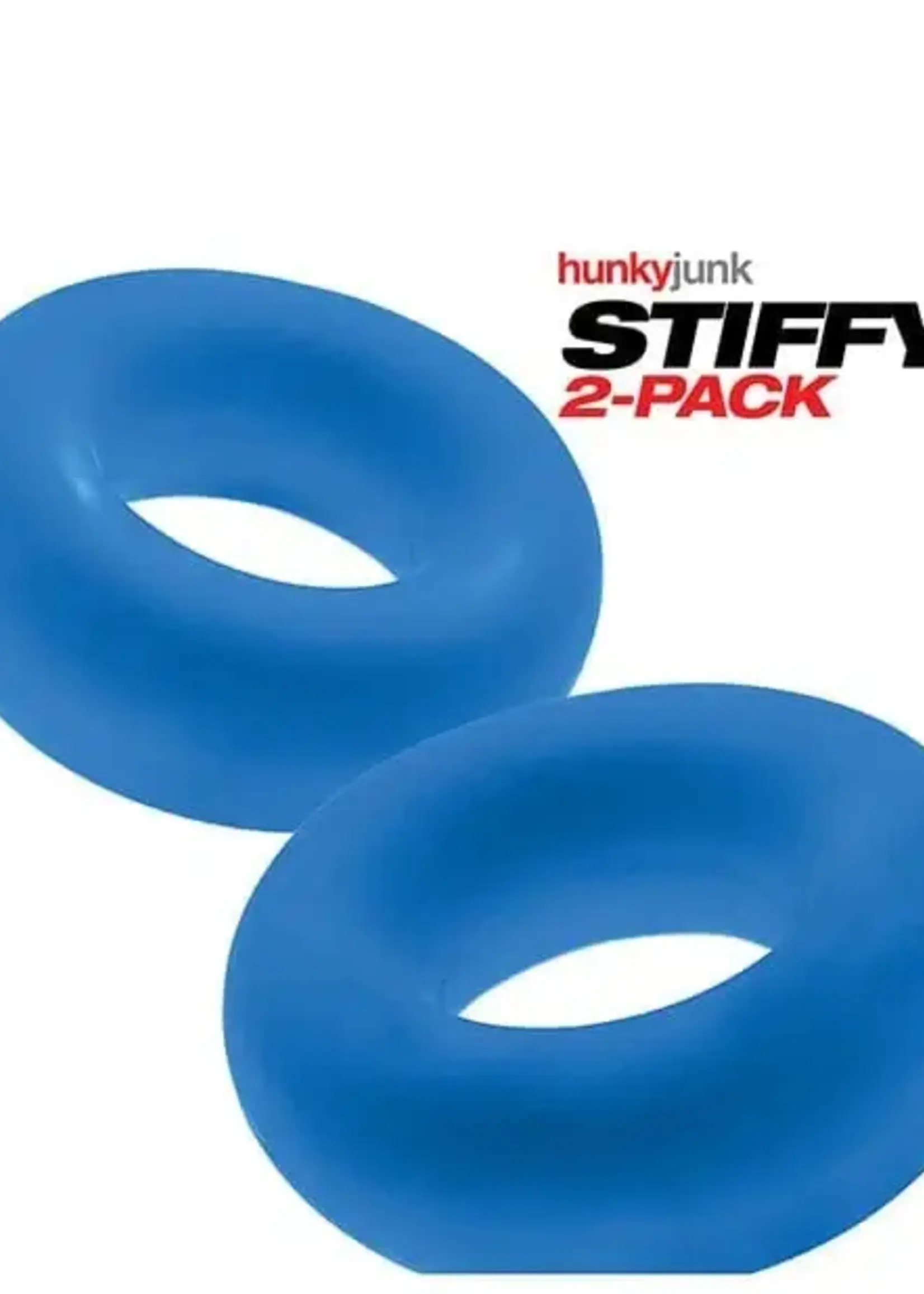HunkyJunk Hunkyjunk Stiffy Bulge Silicone Cock Rings (2 pack)