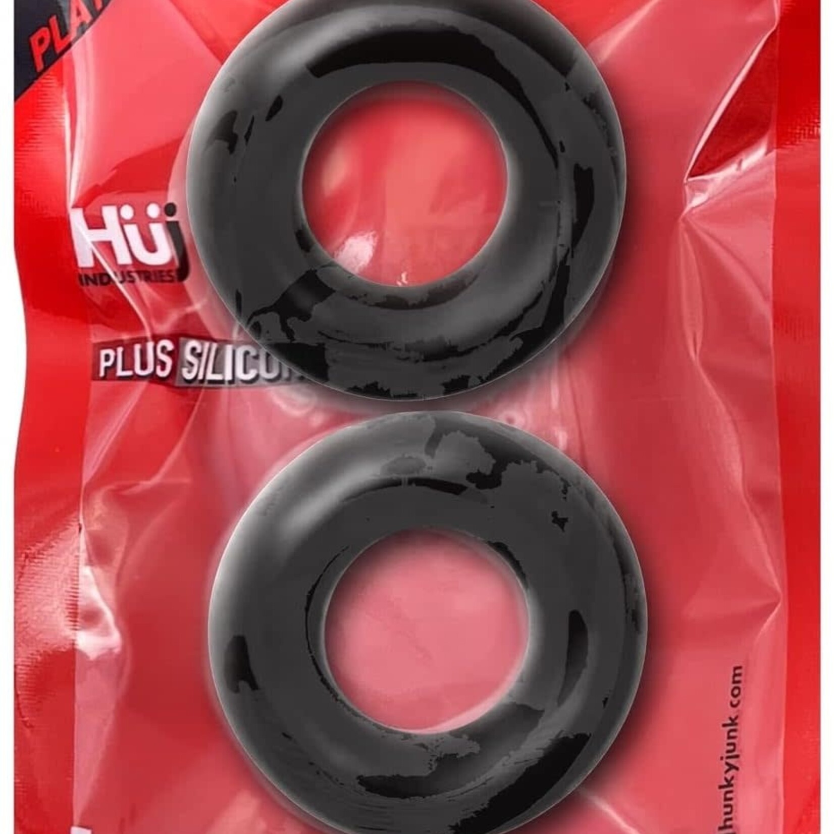 HunkyJunk Hunkyjunk Stiffy Bulge Silicone Cock Rings (2 pack)