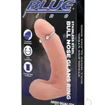 Electric Novelties Blue Line Bull Nose Glans Ring 32mm -Stainless Steel
