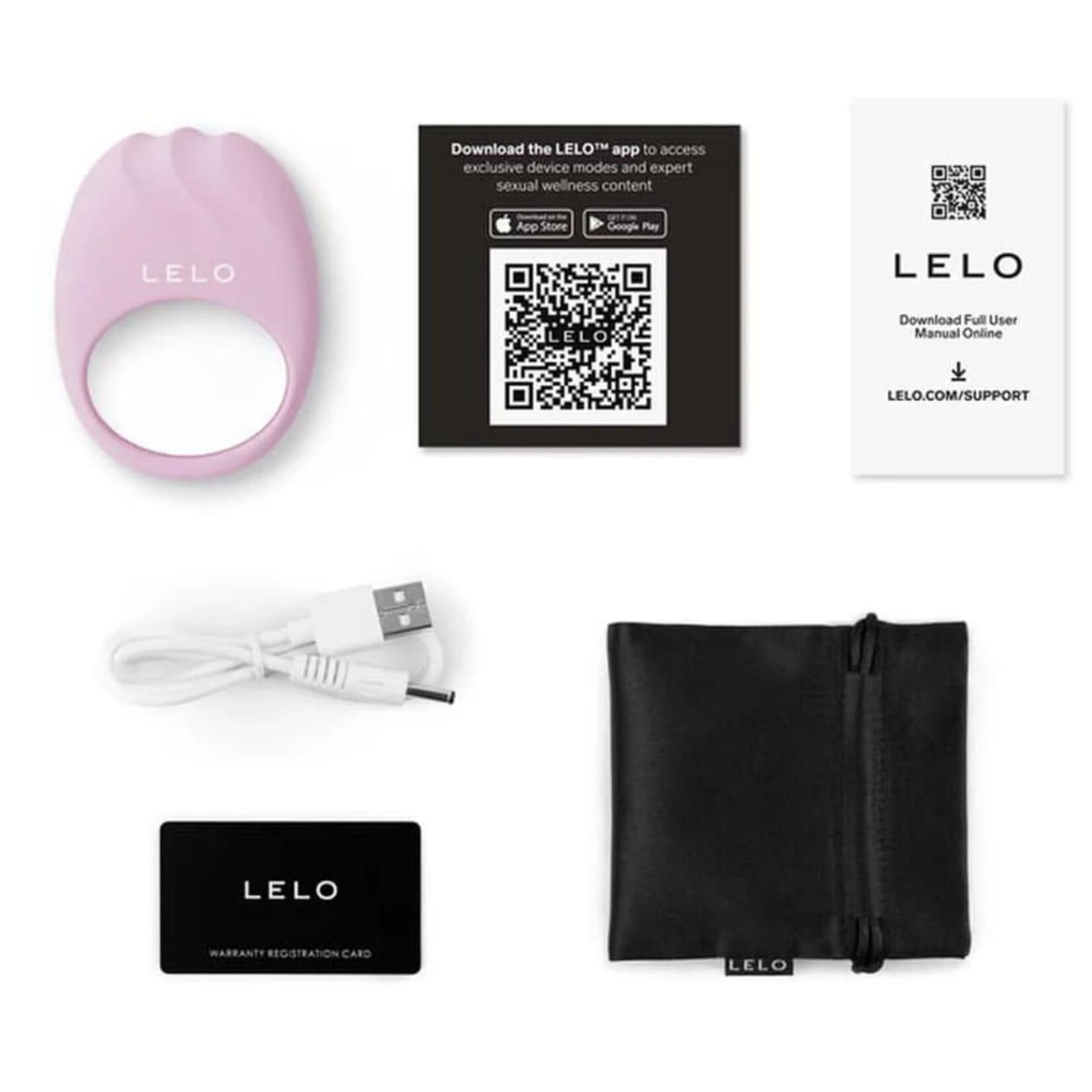 LELO Lelo Lifeguard Originals Soft Pink - Remote Controlled Couple's Ring