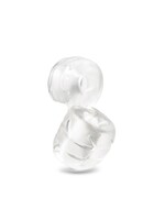 B-Vibe b-Vibe Stretch-Tech Double Barrel Ultra Stretchy Cock Ring & Ball Stretcher