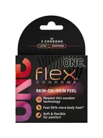One Condoms One Flex 3 Ct Condoms