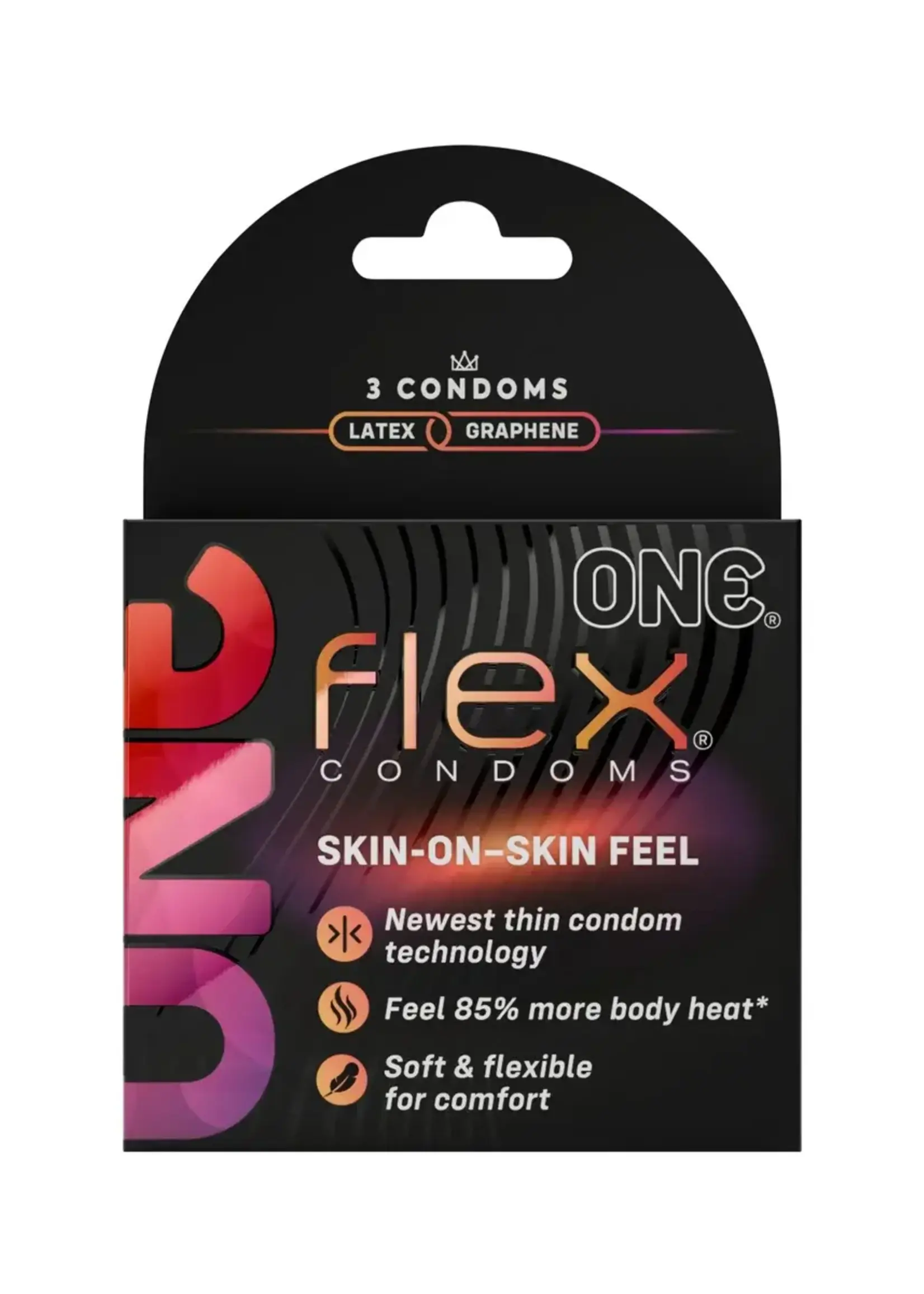 One Condoms One Flex 3 Ct Condoms