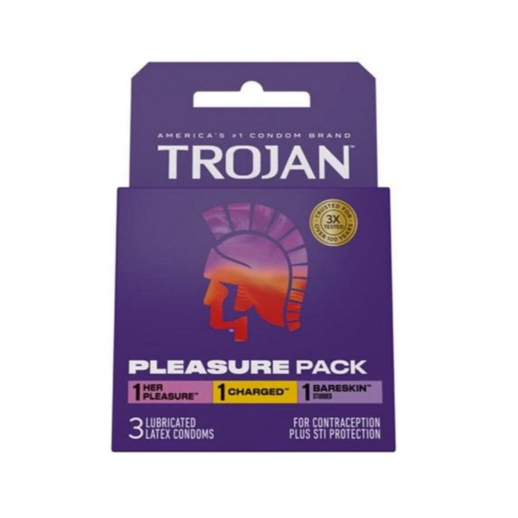 Trojan Condoms Trojan Pleasure Pack 3pk