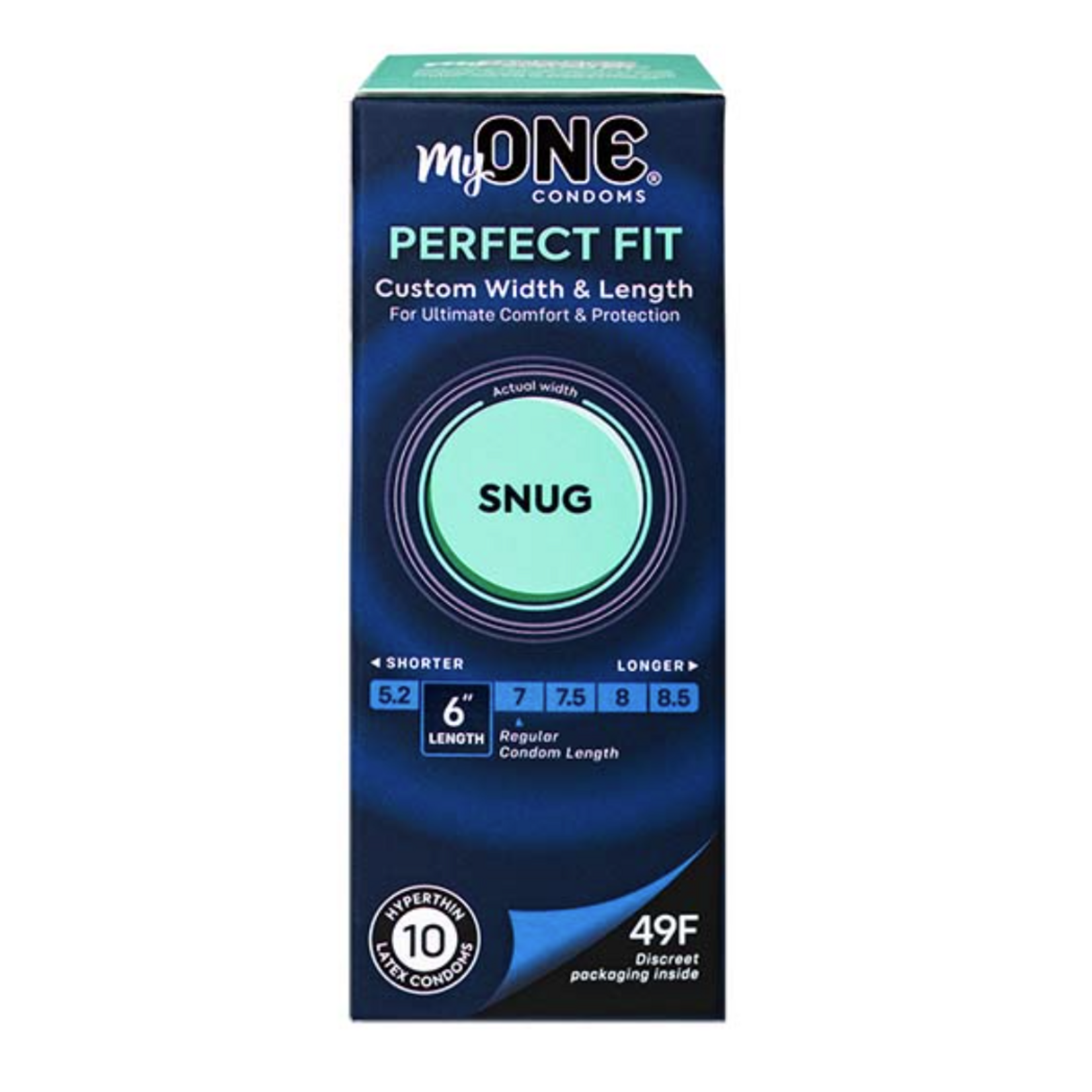 One Condoms My One Snug Condoms - Pack of 10