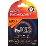 One Condoms My One Large Sampler 3Pk