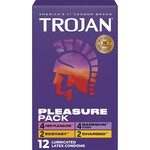 Trojan Condoms Trojan Pleasure Pack 12pk