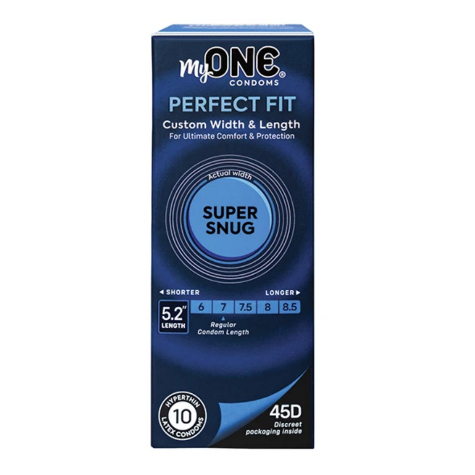 One Condoms My One Super Snug Condoms - Pack of 10