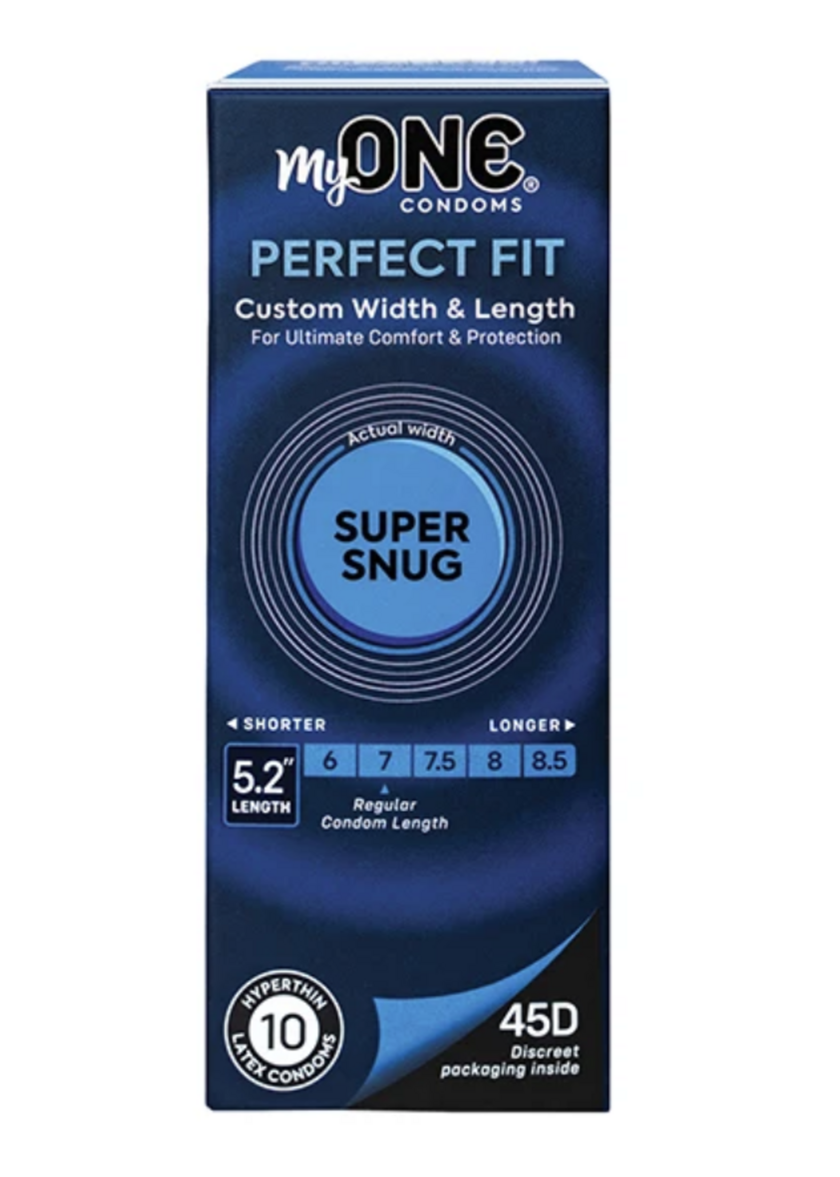 One Condoms My One Super Snug Condoms - Pack of 10