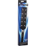 XR Brands Zeus Electrosex Zeus Electrosex E-Stim Spiked Paddle - Black/Silver