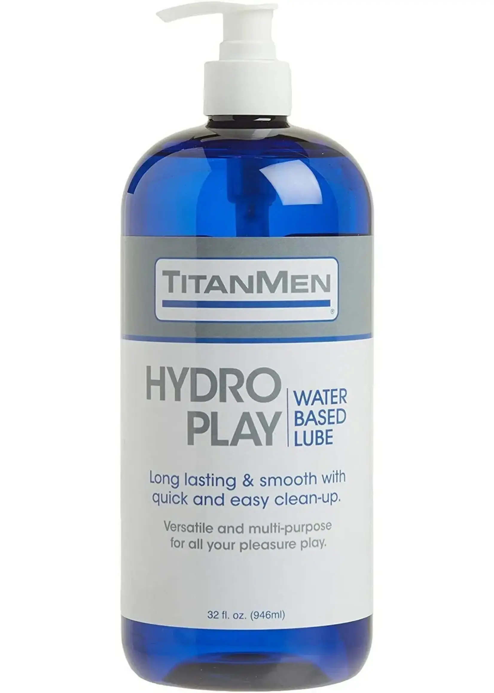 Doc Johnson Titanmen Hydro Play Water Based Lube 32 oz.
