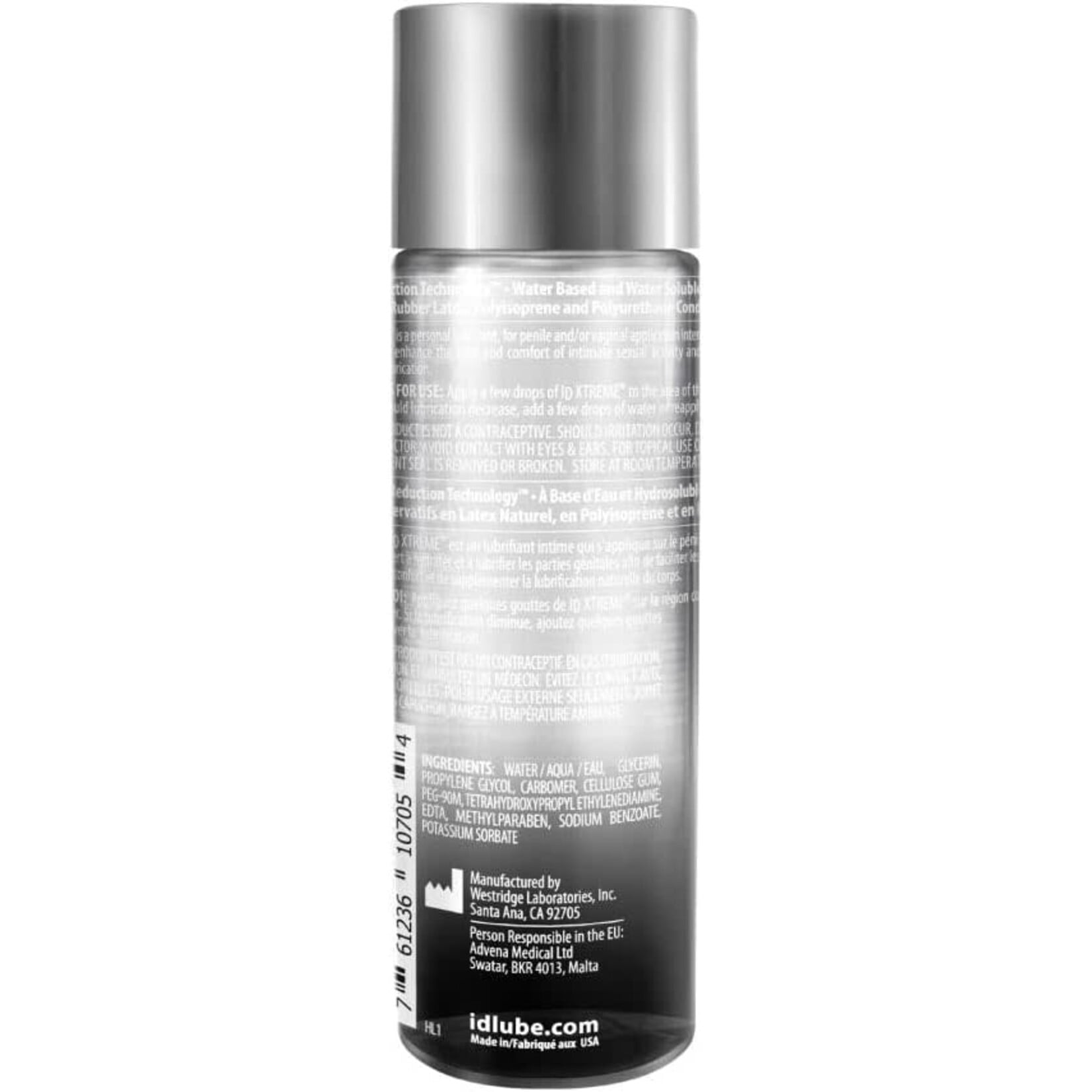 ID Lubricants ID Lubricants Xtreme Water Based Lubricant - 2.2 fl. oz.