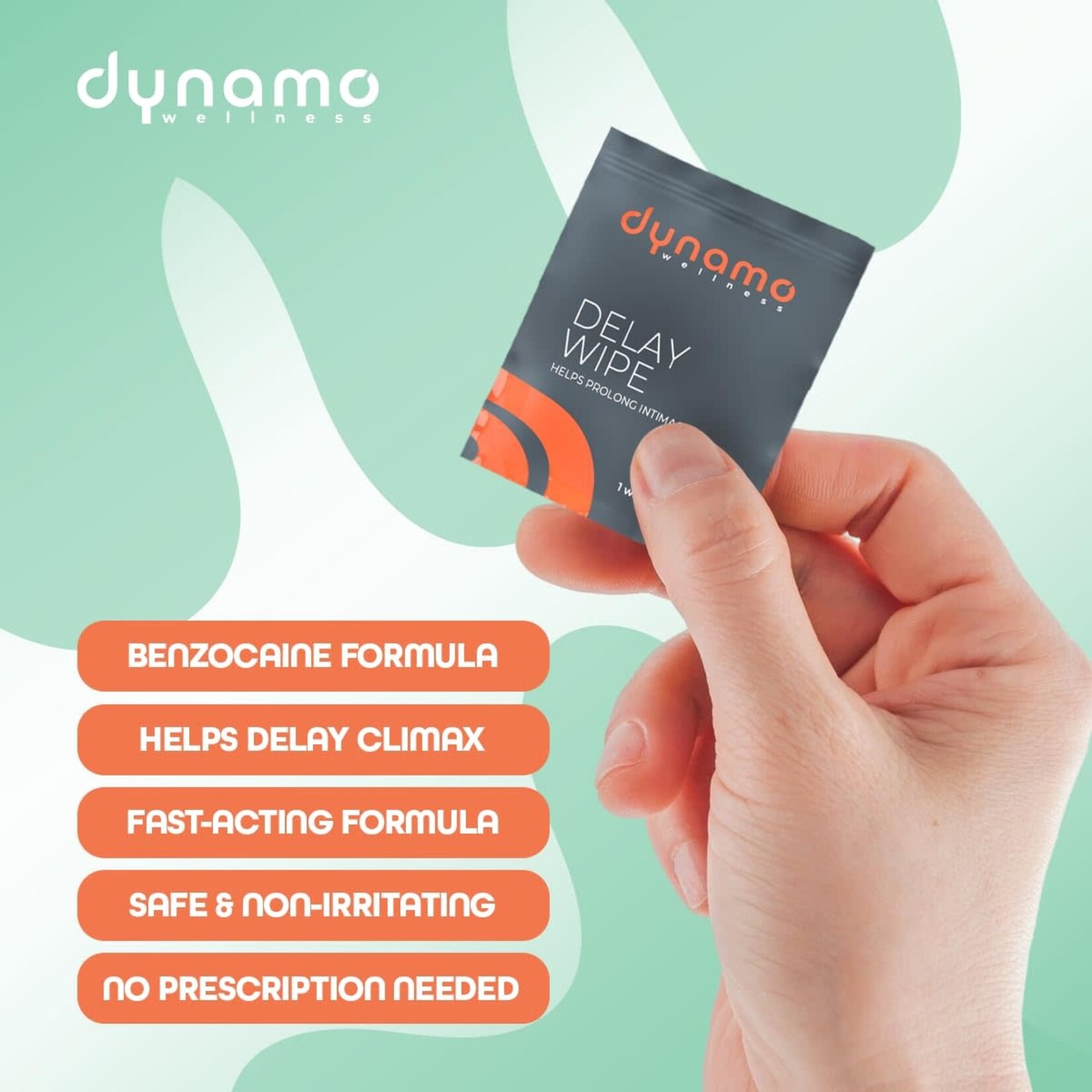 Screaming O Dynamo Wellness Delay Wipe 4% 6pk