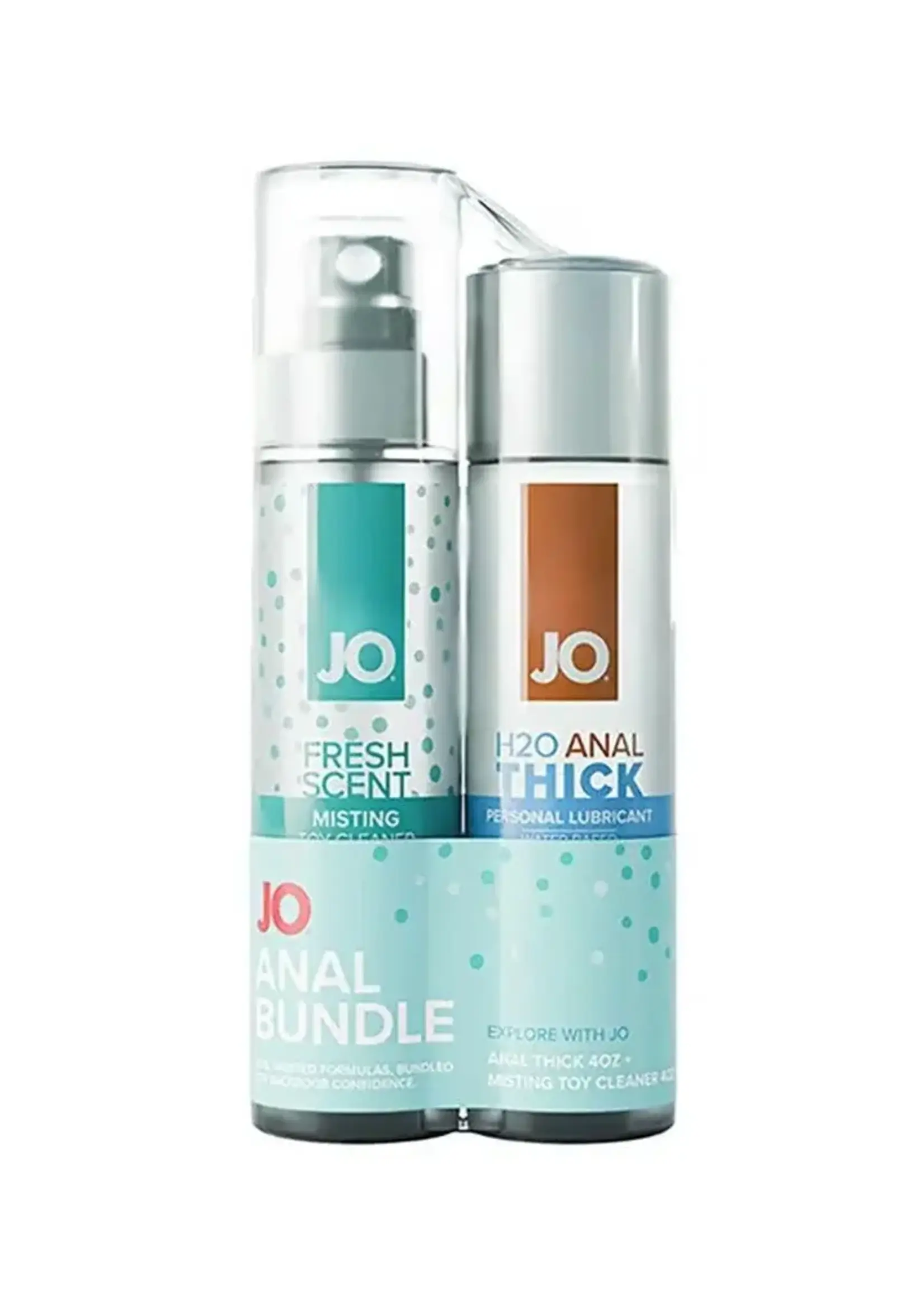 System Jo Jo Limited Edition Bundle Anal Thick 4 oz. + Misting Toy Cleaner 4 oz.