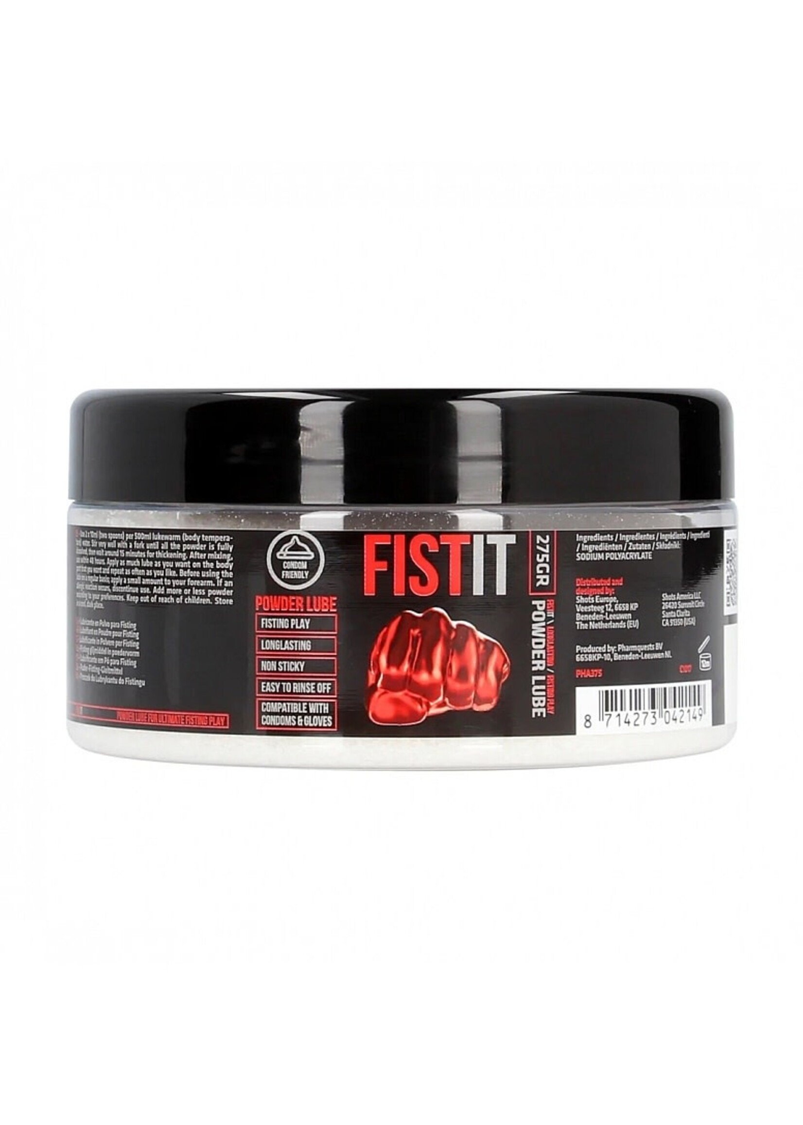 Fist It Powder Self Mixing Lubricant 9.7oz