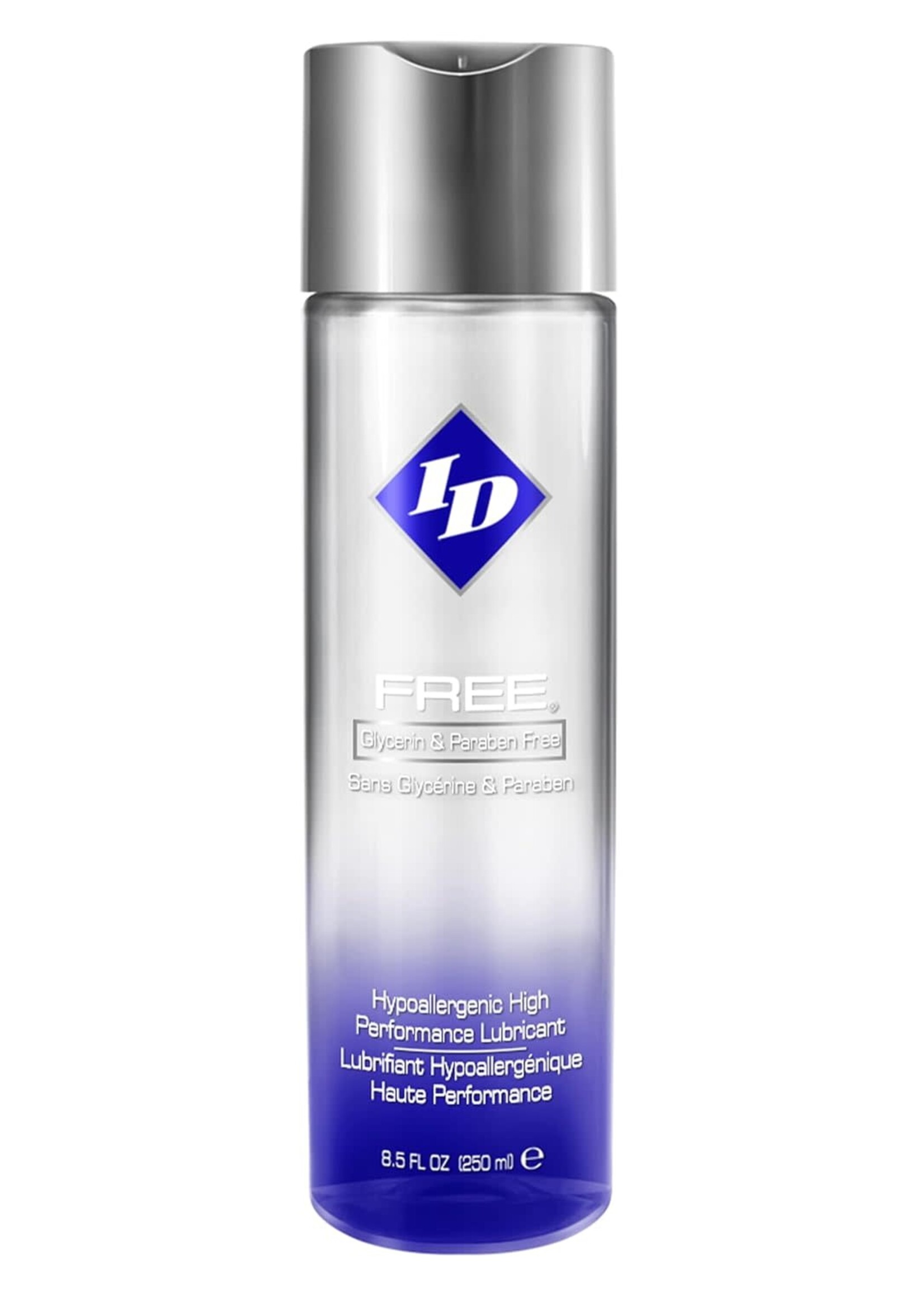 ID Lubricants ID Lubricants Free - Hypoallergenic High Performance Water Based Lubricant - 8.5 fl. oz.