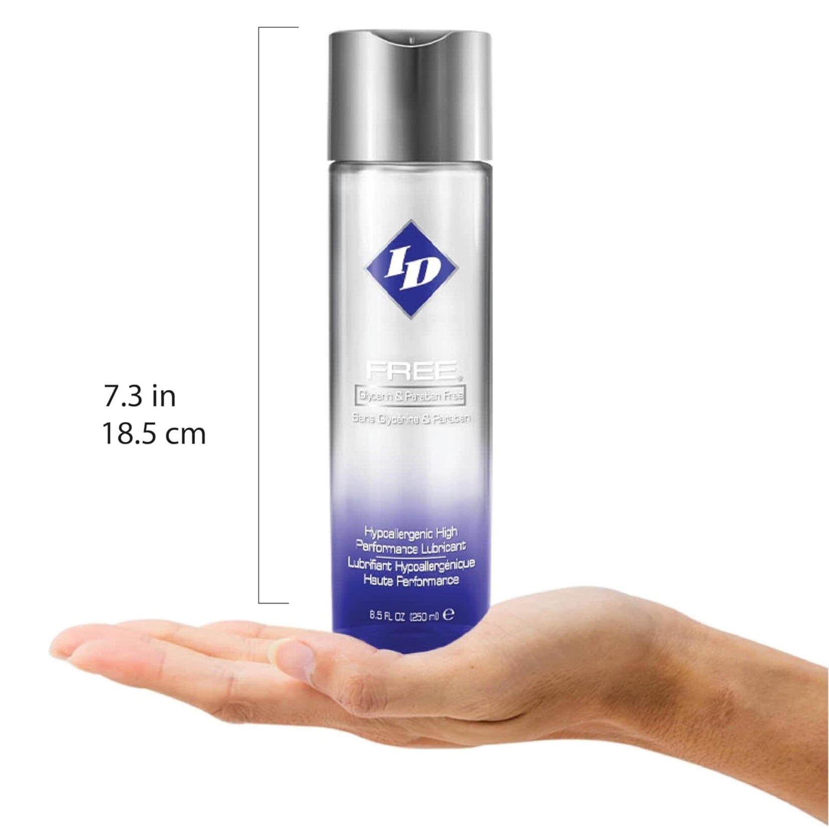 ID Lubricants ID Lubricants Free - Hypoallergenic High Performance Water Based Lubricant - 8.5 fl. oz.