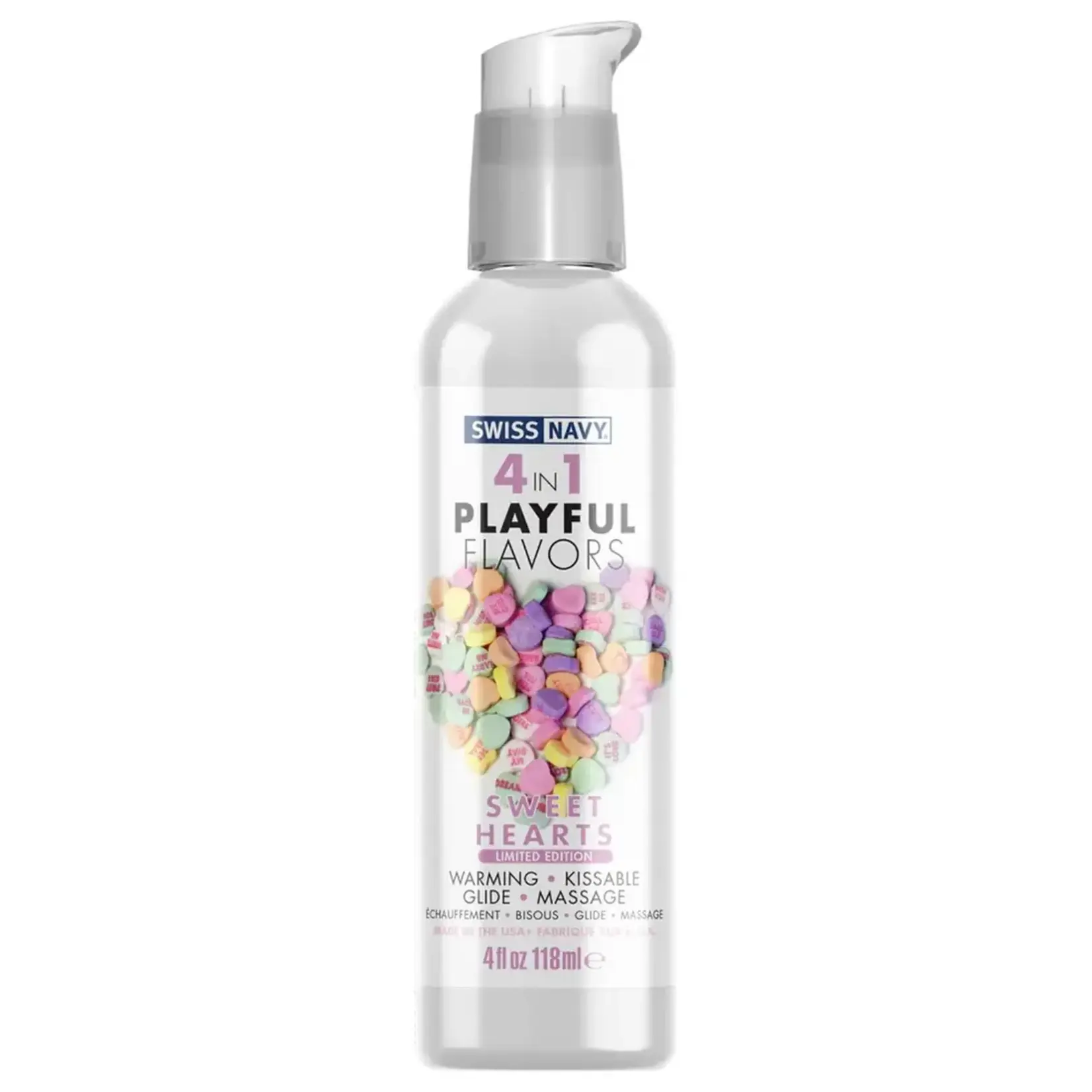 Swiss Navy Playful Flavors - Sweethearts - Limited Edition 4 Oz