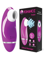 Pretty Love Pretty Love Romance Ivan Sucking Clitoral Massager - Fuchsia