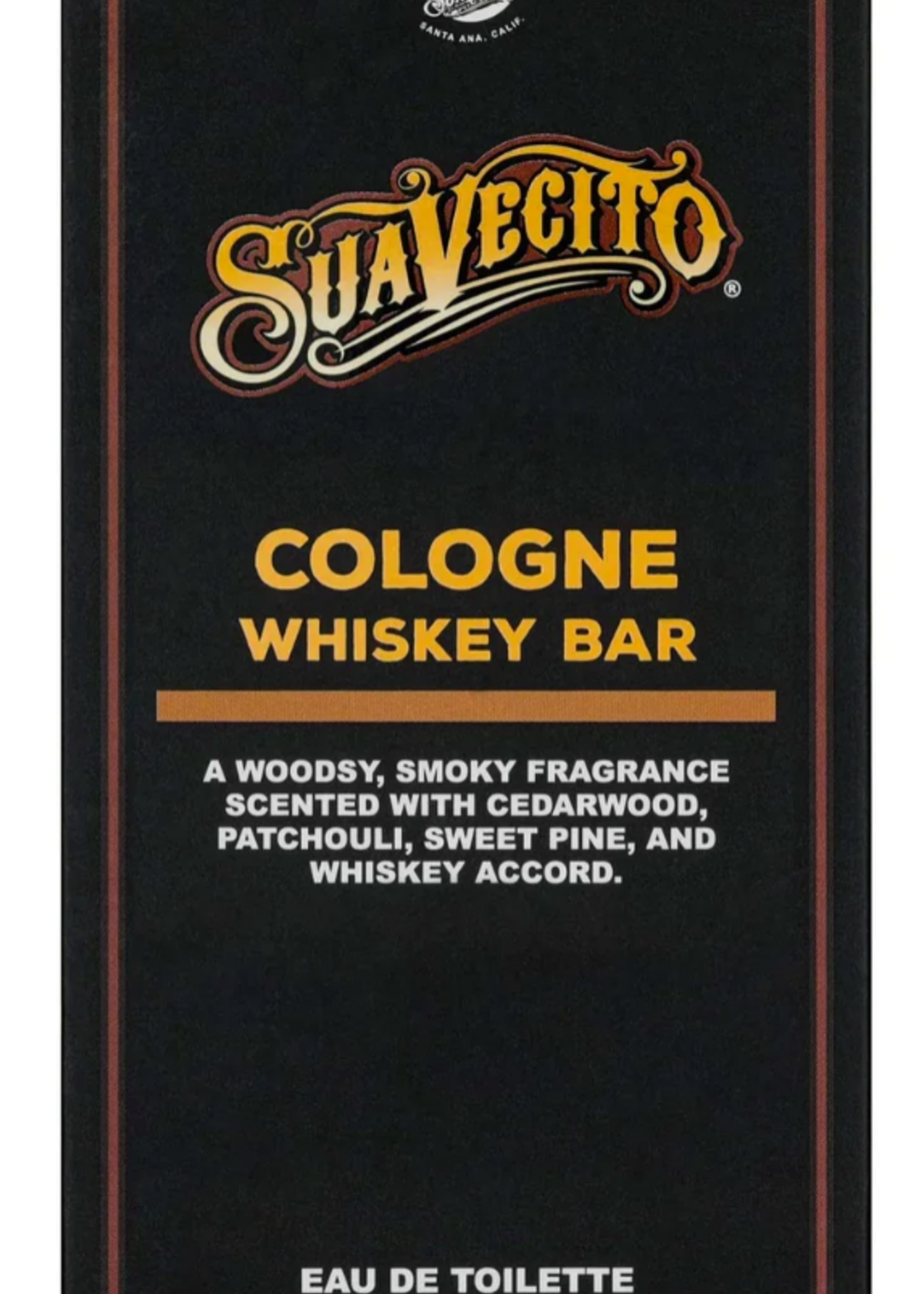 Suavecito Cologne - Whiskey Bar