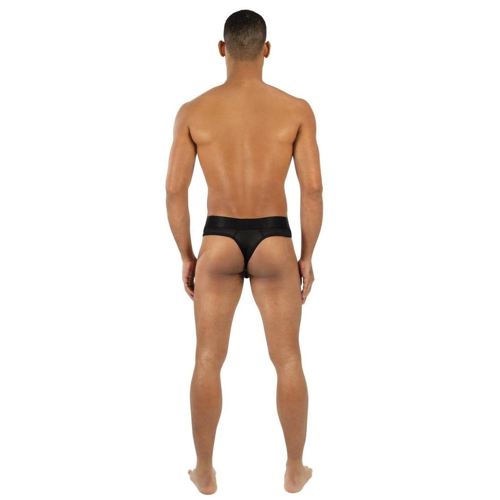 Envy Envy Midnight Athletics Thong Black