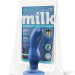B-Vibe b-Vibe Milk 8.5" Curved Anal Trainer w/Tapered Tip & Suction Cup