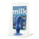 B-Vibe b-Vibe Milk 8.5" Curved Anal Trainer w/Tapered Tip & Suction Cup