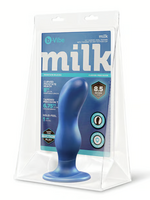 B-Vibe b-Vibe Milk 8.5" Curved Anal Trainer w/Tapered Tip & Suction Cup