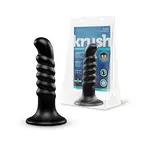 B-Vibe b-Vibe Krush 9.5" Curved & Ribbed Dildo w/Suction Cup