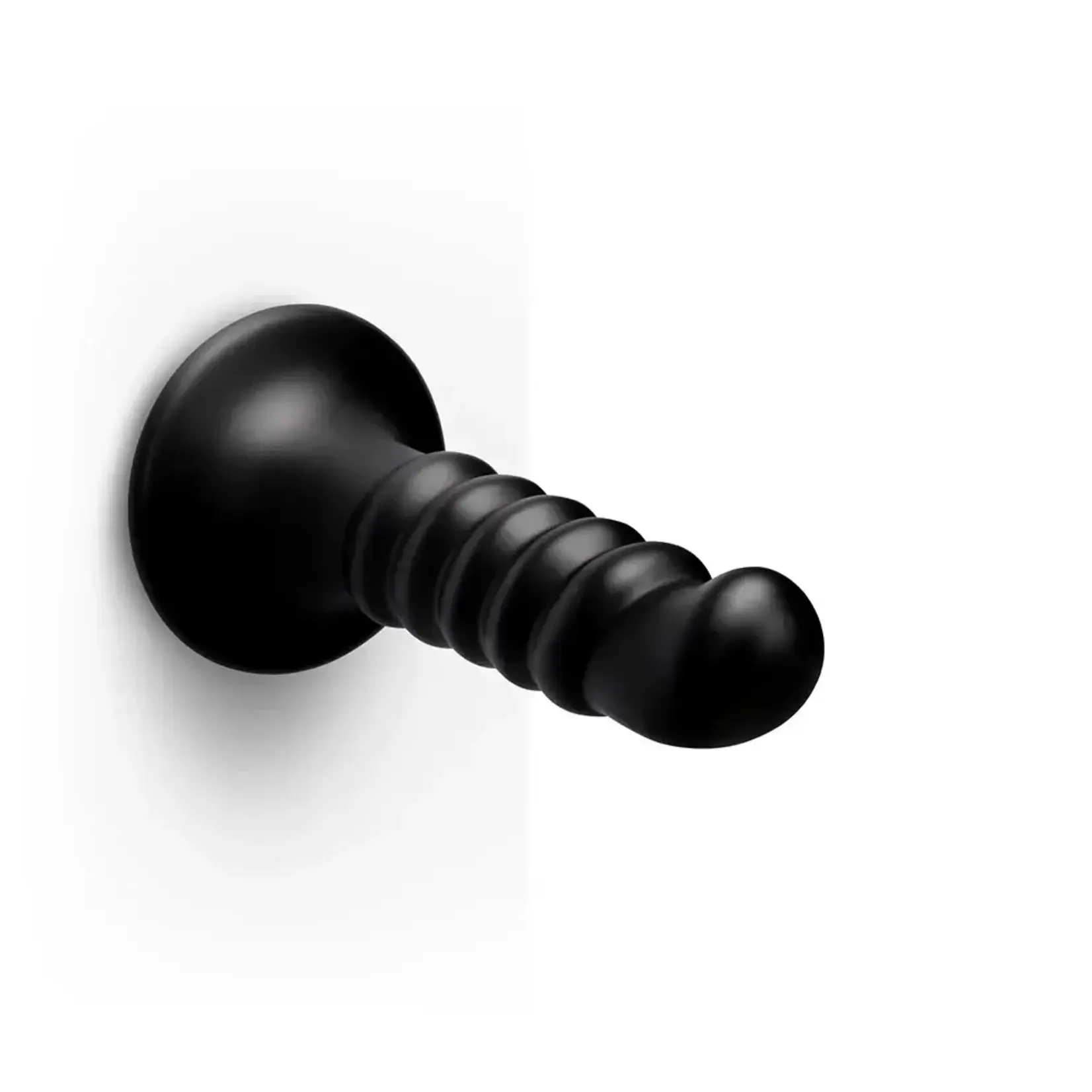 B-Vibe b-Vibe Krush 9.5" Curved & Ribbed Dildo w/Suction Cup