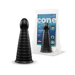 B-Vibe b-Vibe Cone 10" Tapered & Ribbed Dildo w/Suction Cup