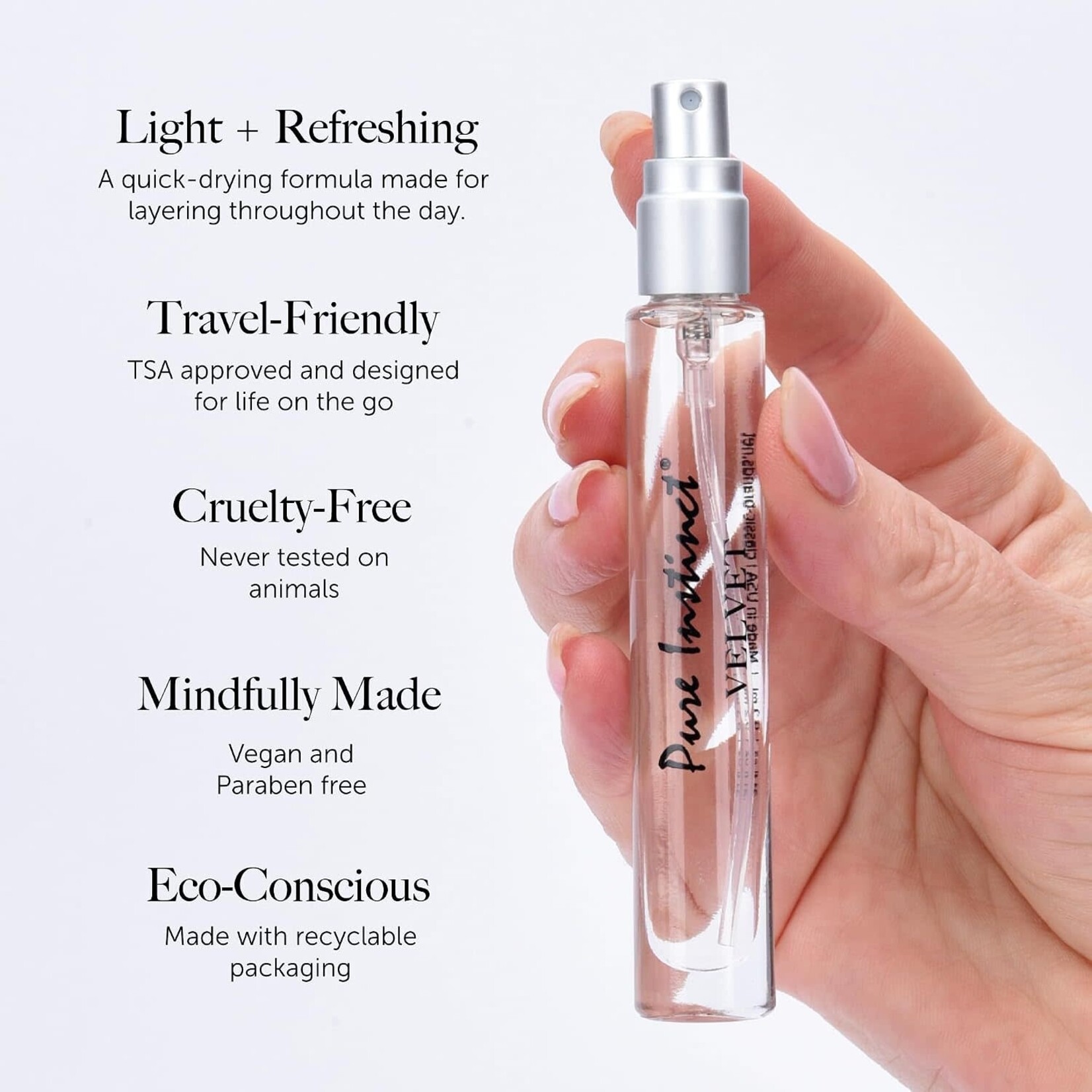 Classic Brands Pure Instinct Pheromone Perfume Spray Velvet 0.31 oz.