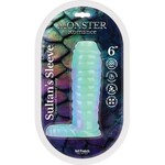 HOTT PRODUCTS Monster Romance Sultan's Silicone Sleeve - Blue/Purple