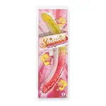 Icon Brands Shades Jelly TPR Gradient Double Dong - Pink/Yellow