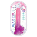HOTT PRODUCTS Cotton Candy Sugar Crush 6" Silicone Dildo Pink/Purple