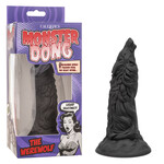 Calexotics Monster Dong The Werewolf Silicone Dildo 9in - Black