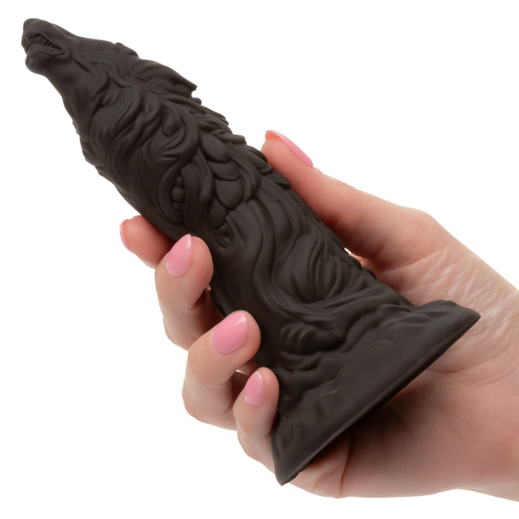Calexotics Monster Dong The Werewolf Silicone Dildo 9in - Black