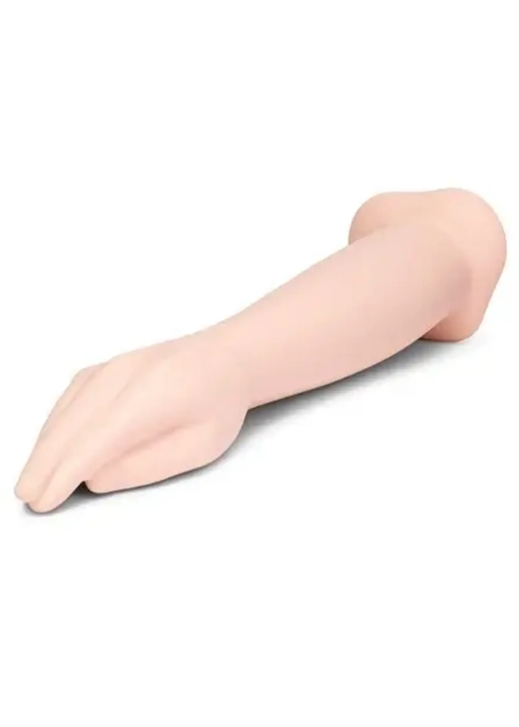 B-Vibe B-Vibe Silicone Hand Fisting Dildo - Vanilla