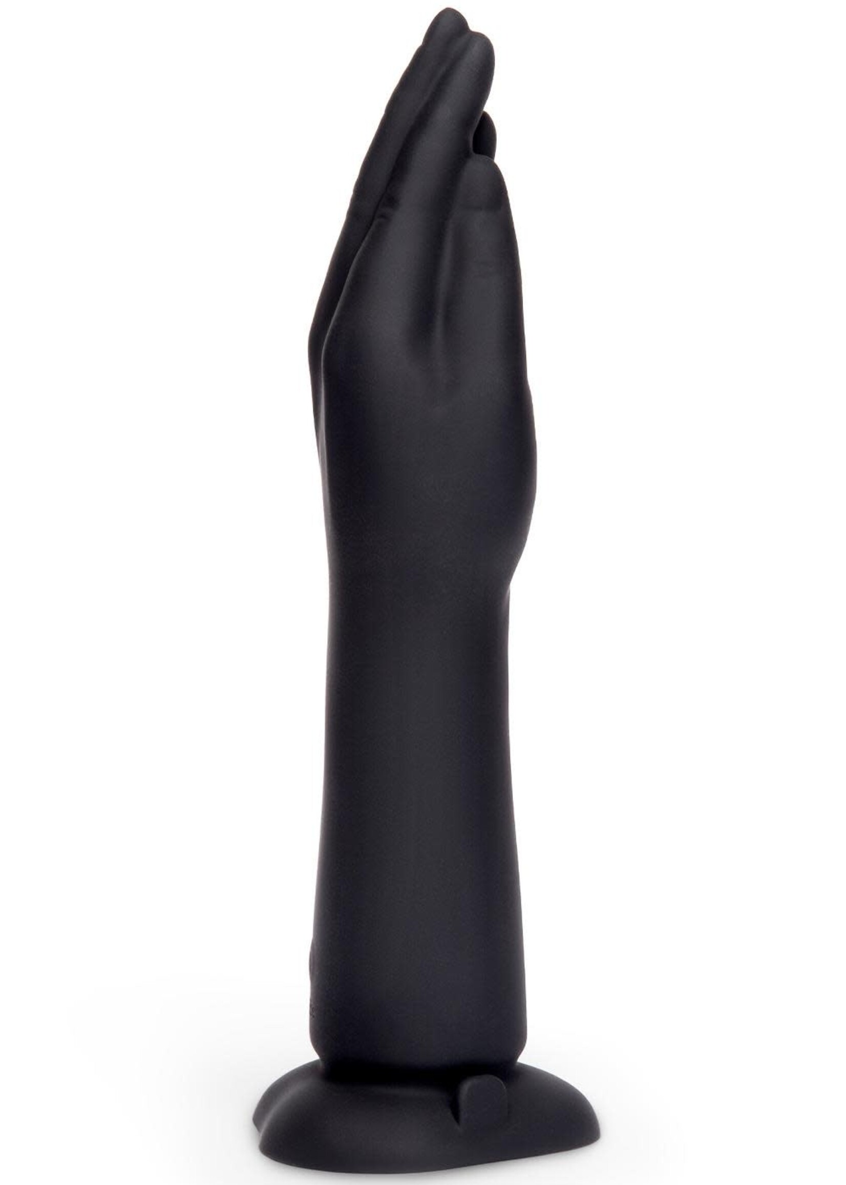 B-Vibe B-Vibe Vibrating Silicone Fisting Dildo - Chocolate