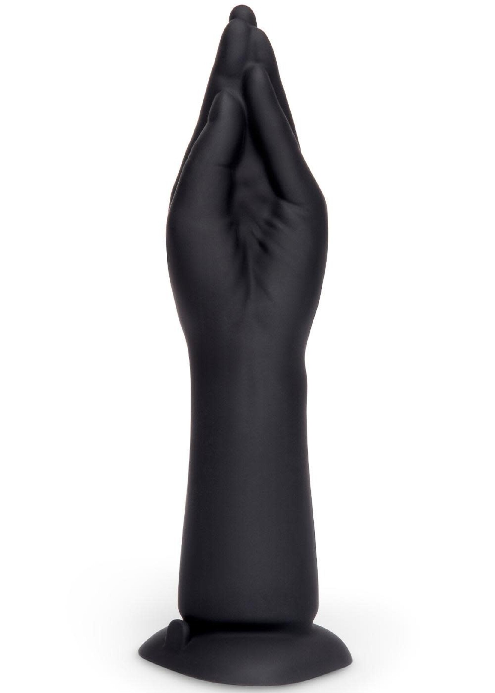 B-Vibe B-Vibe Vibrating Silicone Fisting Dildo - Chocolate