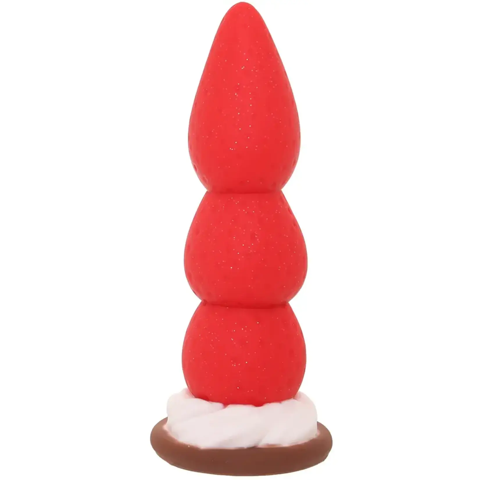 Simply Sweet Strawberry Sweet Cream Premium Silicone Dildo