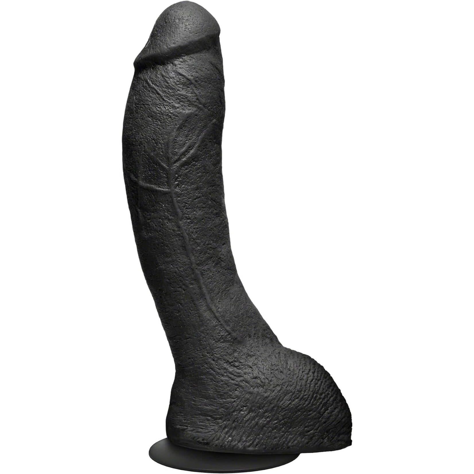 Doc Johnson Merci The Perfect P-Spot Cock 9.5" With Removable Vac-U-Lock Suction Cup Ultraskyn Black