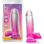 Blush Novelties Blush B Yours 7" Sugar Magnolia Dildo - Fuchsia