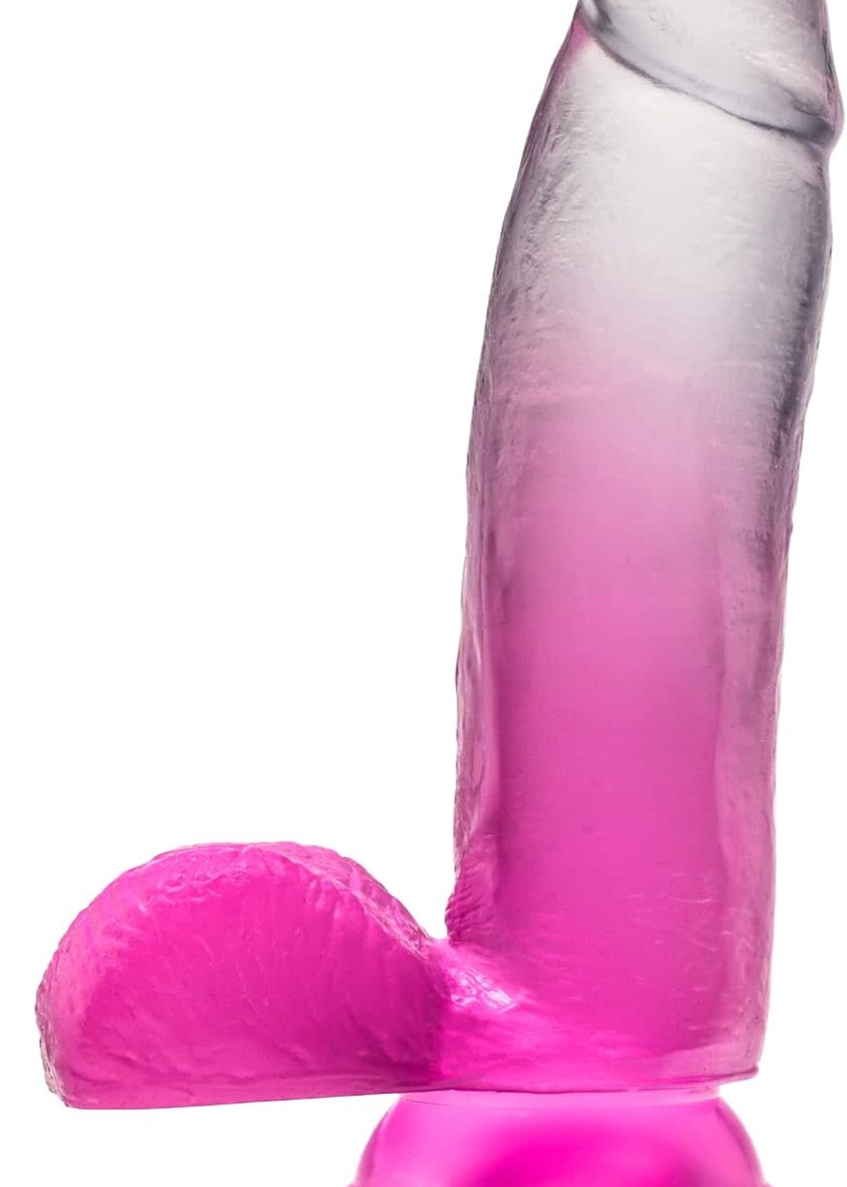 Blush Novelties Blush B Yours 7" Sugar Magnolia Dildo - Fuchsia